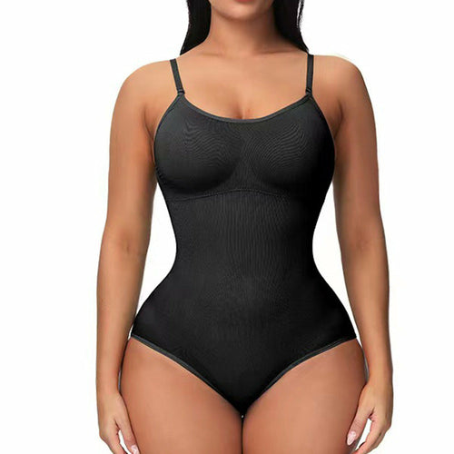 Seamless One Piece Body Shaper Women's Belly-Lifting Hip Shaping Under