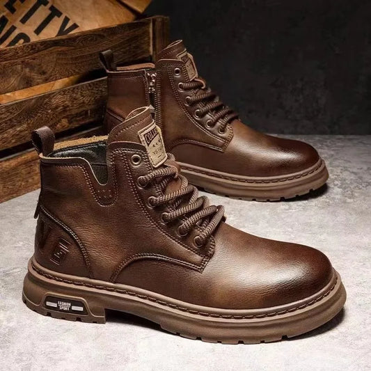 Botas masculinas de inverno  carga britânicas